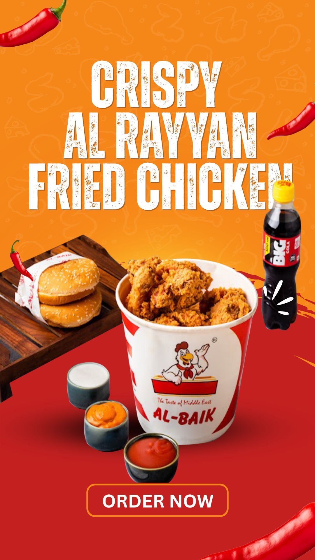 Fresh Al Rayyan Fried Chicken